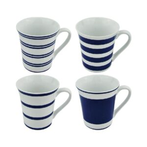 11CM X 9CM STRIPED MUG