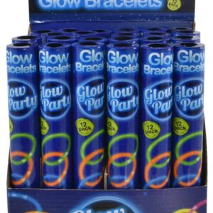 12-Pack Glow Bracelets CDU