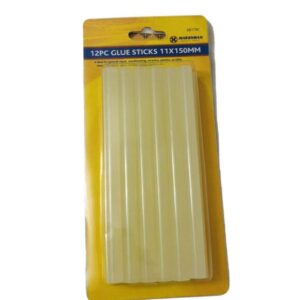 12-Pack Hot Melt Adhesive Glue Sticks - 11 x 150mm for Glue Guns