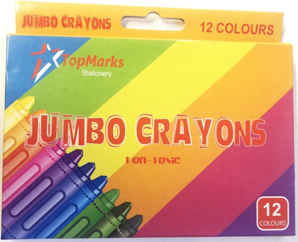 12-Pack of Jumbo Crayons