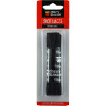120CM Black Round Shoe Laces - Cherry Blossom