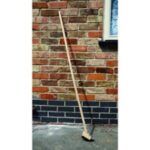 120cm Wooden Long-Handled Garden Patio Brush
