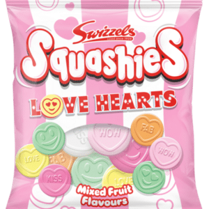 120g Swizzels Love Hearts Squashies