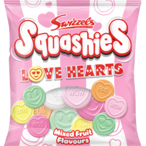 120g Swizzels Love Hearts Squashies