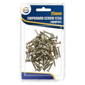 125g 25mm Chipboard Screws