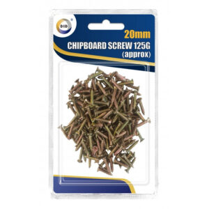 125g of 20mm Chipboard Screws