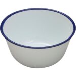 12CM Falcon Enamel Pudding Bowl
