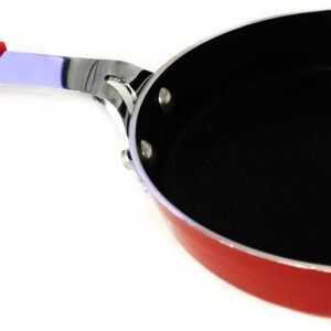 12CM Mini Aluminum Frying Pan in Various Colors