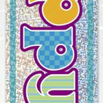 12ft Multicolor Holographic Foil Banner for 1st Birthday Party - Unique Design