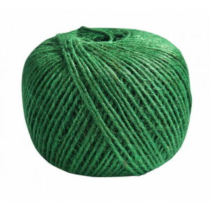 130M Green 3-Ply Natural Jute Burlap String