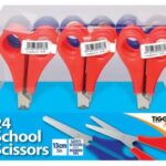 13cm/5" Children's Safety Scissors in Assorted Colors CDU