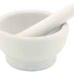 13cm Porcelain Mortar and Pestle Set