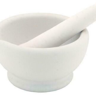 13cm Porcelain Mortar and Pestle Set