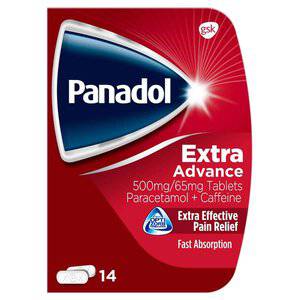 14-Count Pack of Panadol Extra Advance 500mg Tablets