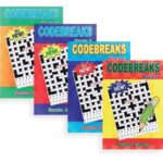 144-Page A5 Codebreaker Book Set - 4 Titles