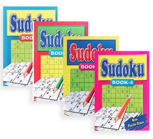 144-Page A5 Sudoku Puzzle Book