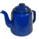 14CM Blue Enamel Teapot by Falcon