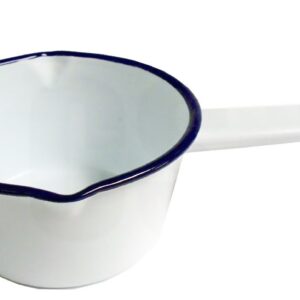 14CM White Enamel Milk Pan by Falcon