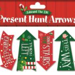 15-Pack Christmas Elf Gift Hunt Party Arrows