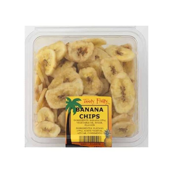 150g Tooty Fruity Banana Crisps