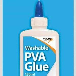 150ml Tiger PVA Glue in Blister Packaging