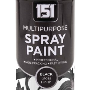 151 Black Gloss Spray Paint - 400ml