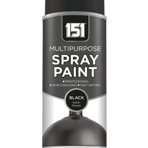 151 Black Satin 400ml Spray Paint