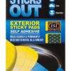 151 Blue Outdoor Sticky Pads, 80-Pack