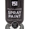 151 Matte Black Spray Paint, 400ml