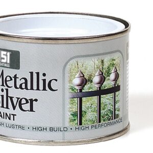 151 Metallic Silver Paint & Varnish Coating - 180ml Tin