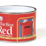 151 Paint Varnish Coating Tin in Pillarbox Red Gloss - 180ml