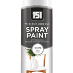151 Satin White Spray Paint - 400ml