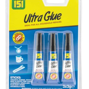 151 Ultra Glue 3g - Pack of 3