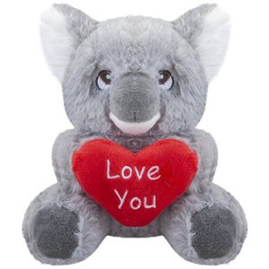 15cm Koala Bear Holding a Love Heart