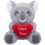 15cm Koala Bear Holding a Love Heart
