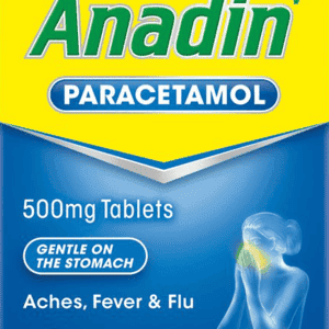 16-Count Anadin Paracetamol Tablets