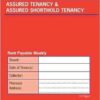 16-Page County Rent Book for Assured and Assured Shorthold Tenancies