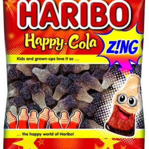 160g Haribo Happy Cola Z!ng Candy