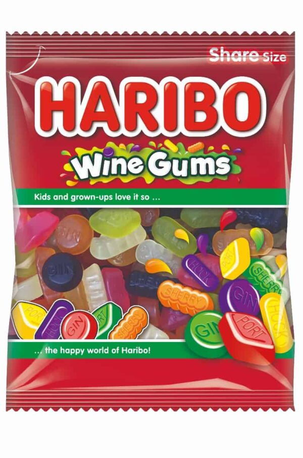 160g Haribo Wine Gummies