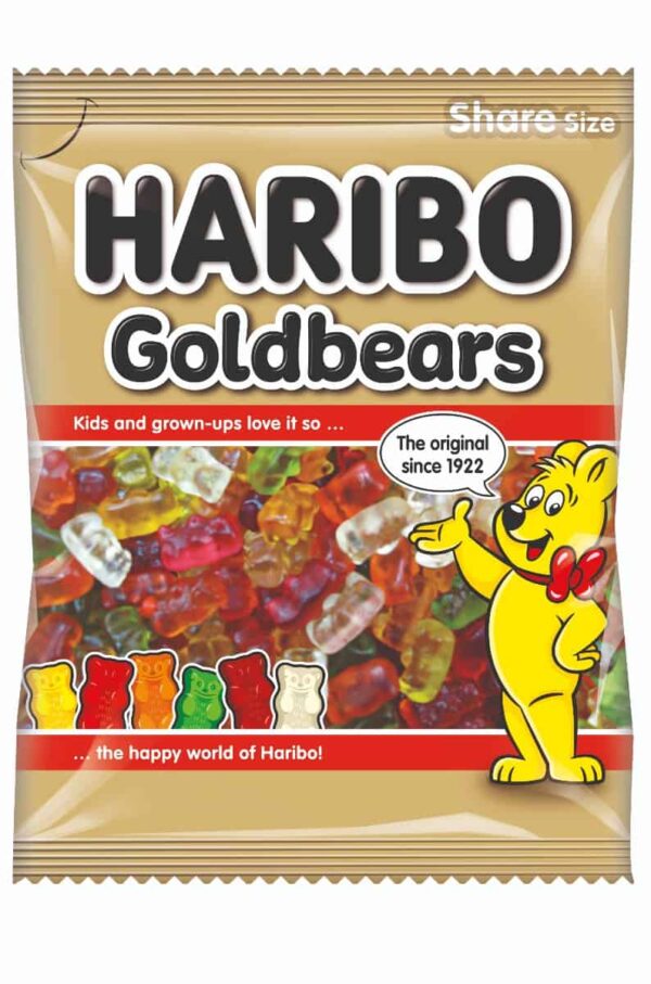 160g Pack of Haribo Gold Bears