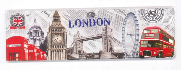 167mm x 45mm London Magnetic Strip