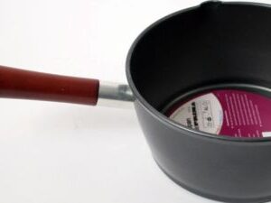 16CM Milk Pan with Wooden Handle