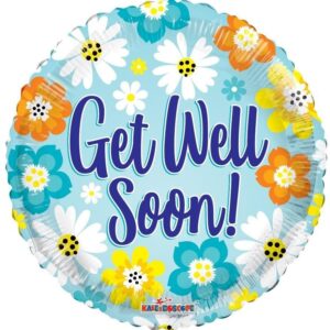 18” Get Well Soon Foil Balloon