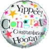 18-Inch Congratulations Helium Foil Balloon