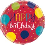 18-Inch Unique Foil Balloon for Happy Birthday Celebrations