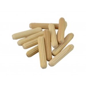 18-Pack of M8 x 30mm Wooden Dowels