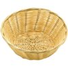 18CM / 7 IN ROUND POLYRATTAN DISPLAY BASKET FOR BREAD