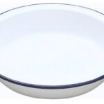 18CM Round Enamel Pie Dish by FALCON