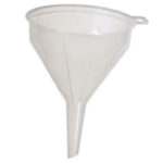 18CM Transparent Funnel by Whitefurze
