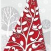 20 Christmas Frosted Holiday Snowflake Tree Loot Cellophane Gift Treat Party Bags